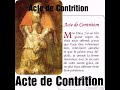 Acte De Contrition 