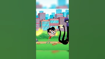 How Robin Recruits Raven #teentitansgo #reels #funny #dc #robin #shorts #reels