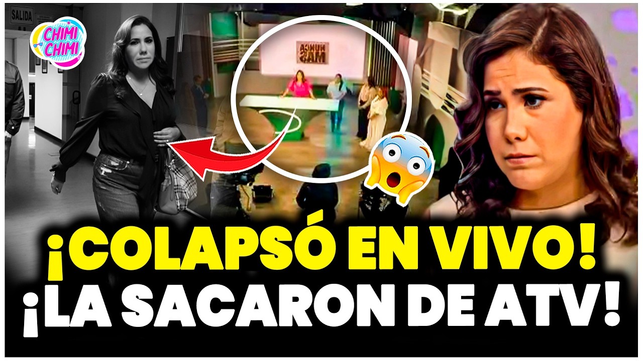 Andrea Llosa se quiebra en vivo tras quedar fuera de ATV y perder todos sus  programas