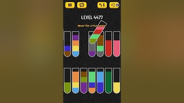 Water sort puzzle level 4477