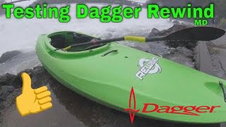 Dagger Kayaks Rewind Test Paddling
