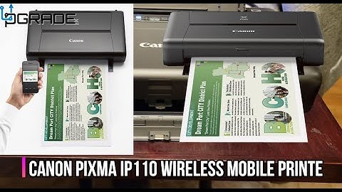 Canon Pixma iP110 Wireless Mobile Printer