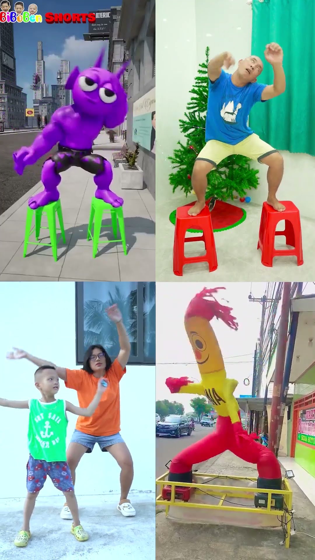 BiBoBen Shorts | Aram sam sam  | Cute funny dance ???