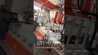 Test Nhanh Máy Ó Keo Nhựa Pp Pe Mảnh Model 140 Mr Nguyễn 0937517777