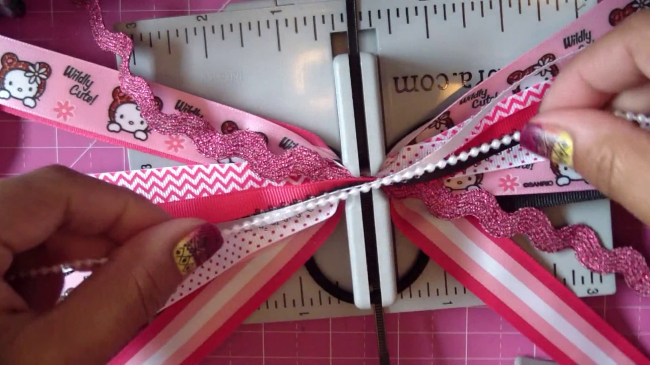 Bow How To: Pony-O Ponytail Holder ft. Bowdabra Mini Bow Maker!