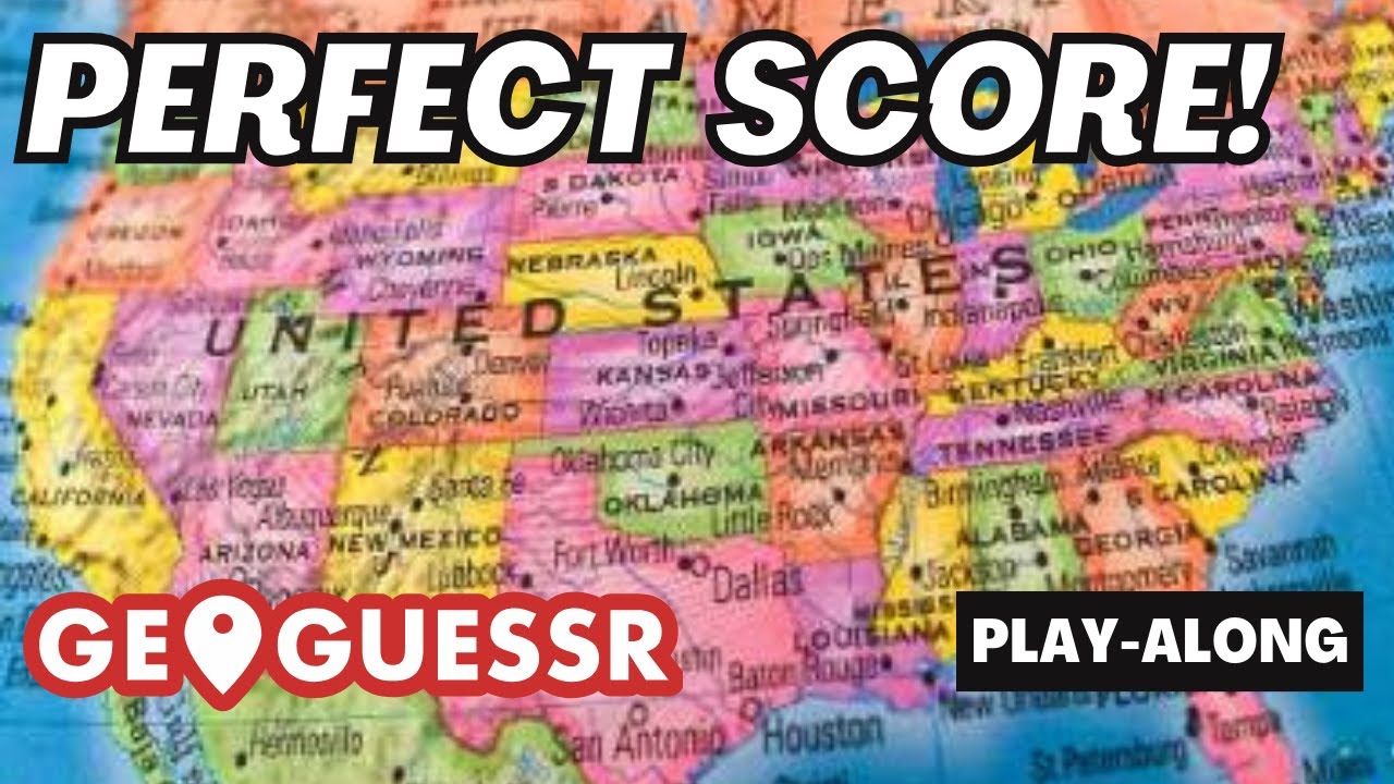 Perfect Score on GeoGuessr by Exploring Small Town USA - YouTube