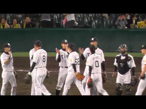2015 4 /29 阪神対ヤクルト 試合終了