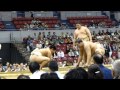 白鵬、子どもと稽古に飛び入り参加！（平成25年秋･浜松巡業 SUMO TOUR in Hamamatsu 2013）
