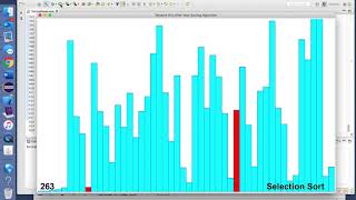 sorting with graphics demo