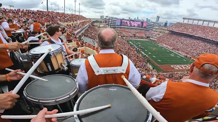 Texas Fight - Longhorn Alumni Band (Snare Drum POV)