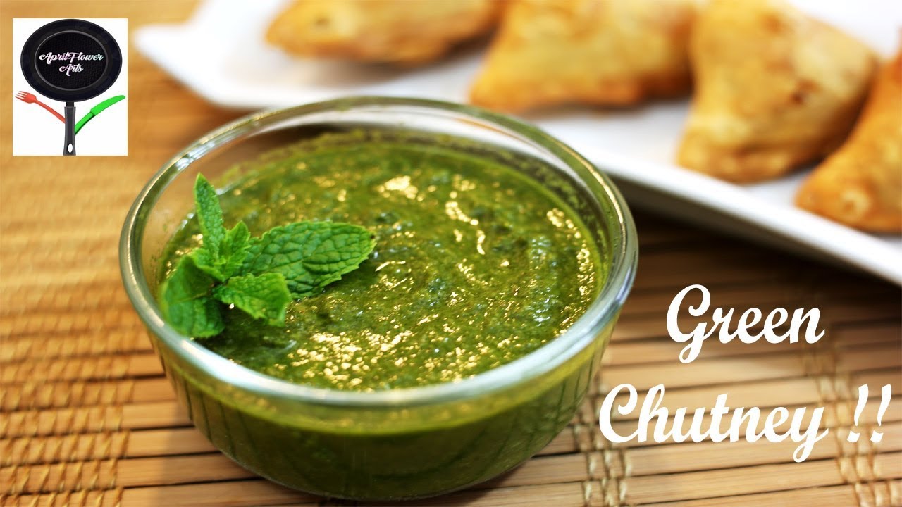 Green Chutney (Coriander and Mint) Stepbystep demo to make Smooth