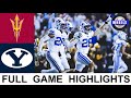 #23 BYU vs #19 Arizona State Highlights | College Football Week 3 | 2021 College Football Highlights