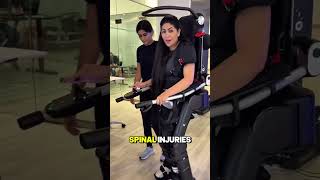 This robotic exoskeleton is helping people with spinal cord injuries stand and walk again