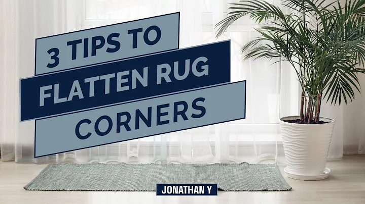 3 Tips to Flatten Rug Corners | JONATHAN Y