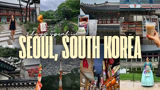 SOUTH KOREA VLOG 🇰🇷 palace's, street market, cable car, 7-eleven coffee, museums, new foods & more!