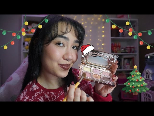ASMR | Te Arrumando pras Festas de Final de Ano