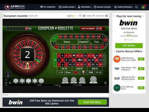 Online European Roulette Game