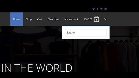 Add product type search in Header | Ocean WP theme | WordPress
