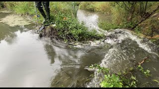 Beaver Dam Which Became A Waterfall!