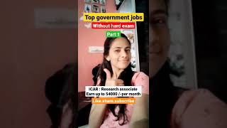 Top government exams with less difficulty|fresherjobsjobupdateswithdivya shorts workfromhomejobs