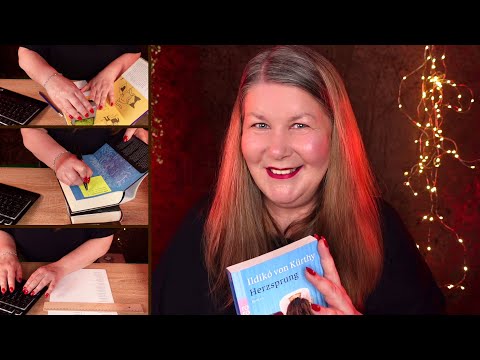 ASMR Library ❘ Bücherei Roleplay / Stamping / Writing / Typing / Page Flipping ❘ Deutsch ❘ German