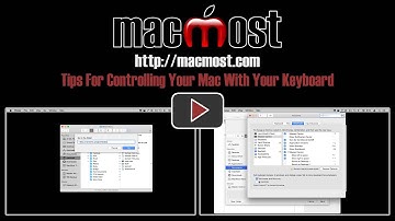 Tips For Controlling Your Mac With Your Keyboard (#1064)