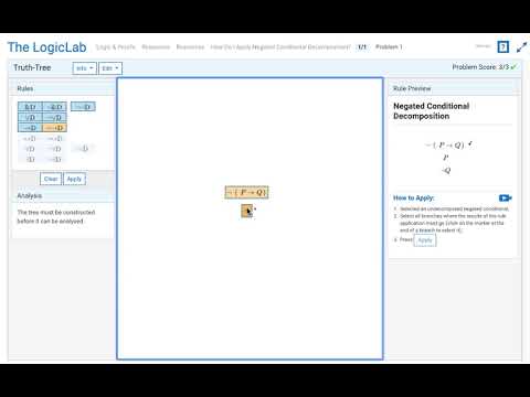 How Do I Apply Negated Conditional Decomposition?
