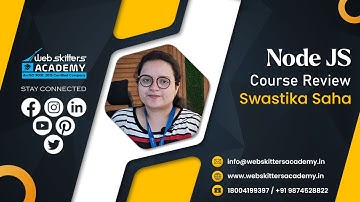 Node JS Development Course Review | Webskitters Academy – Swastika Saha