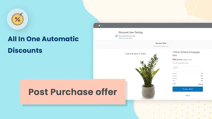 Boost Sales with Post Purchase Upsell