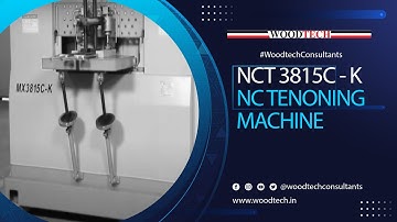 WOODTECH CONSULTANTS - NCT 3815C K - NC TENONING MACHINE #woodtechchannel #factoryshorts
