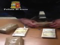 Torino, sequestrati quasi 109mila euro e 600 grammi di cocaina
