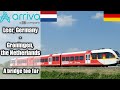 Leer, Germany - Groningen, the Netherlands by train & bus (Wiederline & Friesenbrücke update)