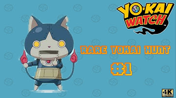 Yokai Watch - Rare Yokai Hunt | Part 1 Robonyan | [YW Tips & Tricks] | Nintendo 3DS | 4K (60) FPS