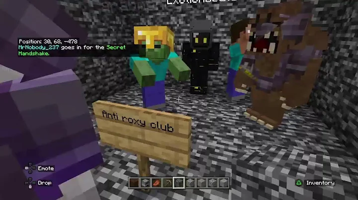 Digging Out A Minecraft Chunk Using Only Whats In It