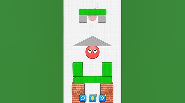 DRAW TO SMASH: Logic Puzzle vs HIDE BALL : Brain Teaser ASMR Gameplay Android iOS short.