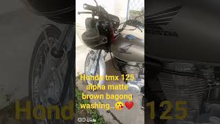 Honda Tmx 125 Alpha Matte Brown Bagong Washing Ready To Go