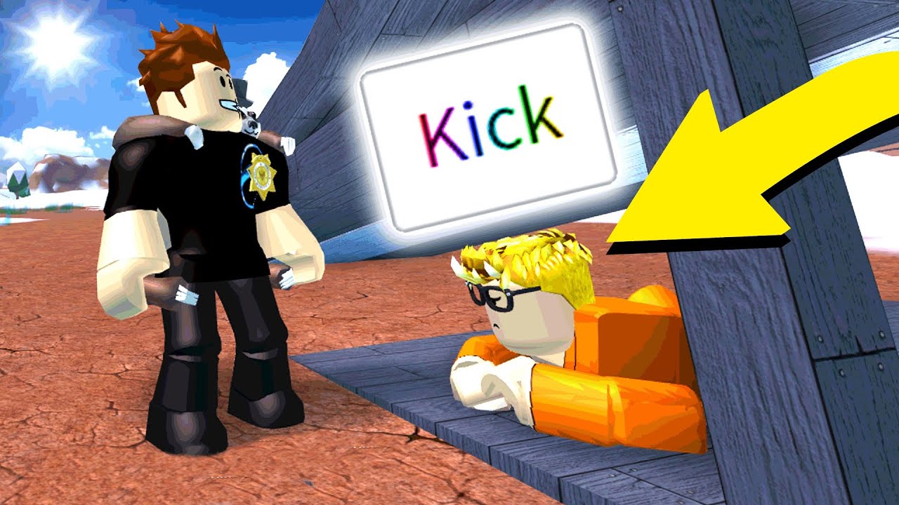 If I See You I Kick You Roblox Jailbreak Youtube - roblox videos poke jailbreak