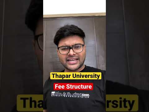 Video: Ist Thapar die Gebühren wert?