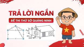 Trả Lời Ngắn trong đề thi thử sở Quảng Ninh