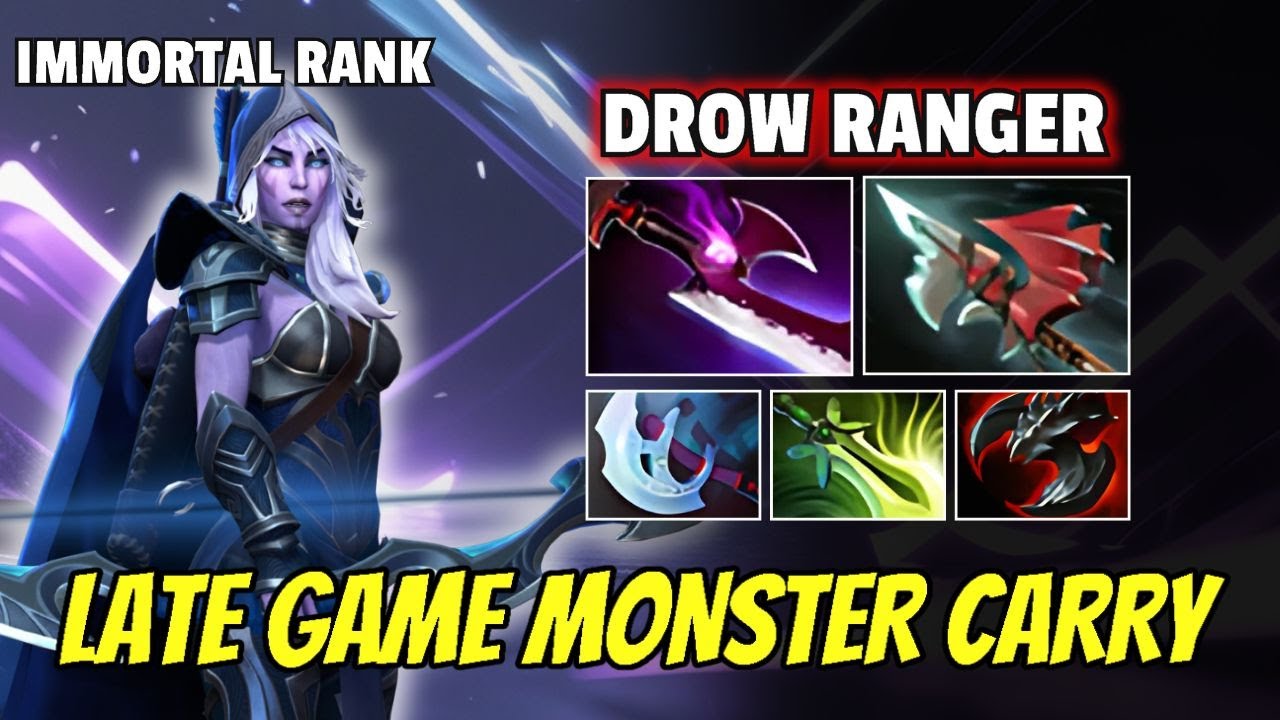 Insane 31 Kills Drow Ranger is still a Late Game Monster Carry | Dota 2 7.38c Pro Highlights.