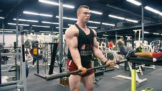 EZ Bar Curl Wide Grip