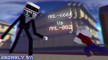Anomaly 082 vs Anomaly 6666 - Minecraft Animation