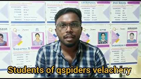 JSPIDERS VELACHERY | CONGRATULATION: Dhinesh.K For Getting Placed as SQl Developer.