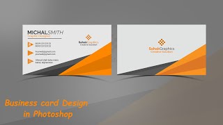 Photoshop Tutorial | Business Card Design | In Hindi Urdu