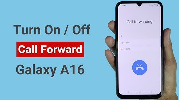 How to Enable or Disable Call Forward in A16