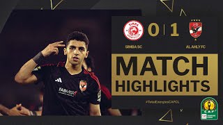 HIGHLIGHTS | Simba SC 🆚 Al Ahly FC | Quarter-Finals 1st Leg | 2023/24 #TotalEnergiesCAFCL