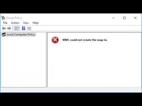 Как исправить ошибку MMC не удалось создать оснастку