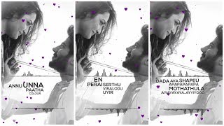 Black and White kannu💞Un peyaril en peyarai serthu💞Tamil mashup whatsapp status