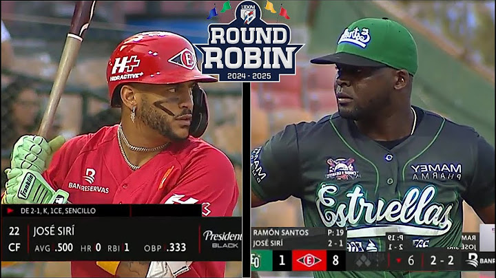 Resumen: Estrellas Orientales VS Leones del Escogido Round Robin (05/01/2025)