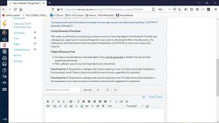 Peer Review Discussion